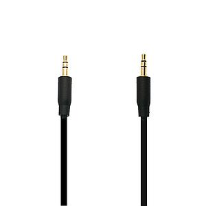 Adaptateur AUDIO 3.5mm à 3.5mm 1 METRE Noir