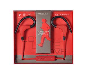 VENNUS   Écouteurs - Bluetooth BT-1 rouge (5175)