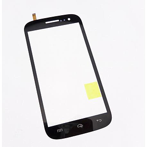 Vitre tactile pour Wiko Cink Five/Micromax A116, Noir