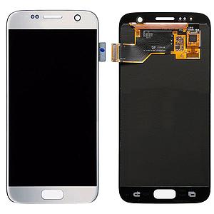 G930F S7 LCD / Silver (GH97-18523B)   (sku 727)